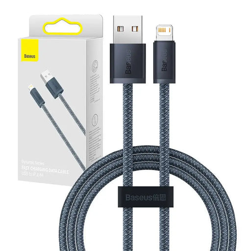 Baseus Dynamic Series cable USB to Lightning 2.4A 2m (gray) - USB to Lightning<<<USB cables<<<GSM