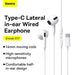 Baseus Encok C17 Earphones (white) - Audio<<<Основна<<<DunaXML&&&Wired<<<Headphones<<<Audio<<<InnproXML&&&Headphones
