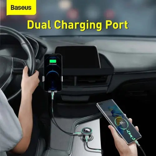 Baseus Enjoy Car Wireless MP3 Charger Bluetooth 5.0 microSD AUX (black) - Car