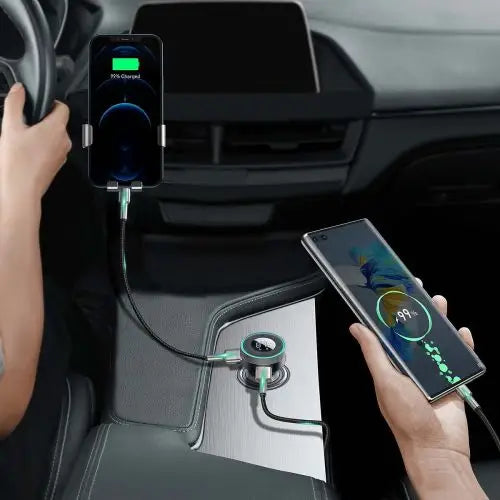 Baseus Enjoy Car Wireless MP3 Charger Bluetooth 5.0 microSD AUX (black) - Car