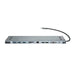 Baseus Enjoyment Series Multi-functional Type-C intelligent HD HUB（PD/HD4K*2/VGA/RJ45/SD/TF/USB*3/Audio*1/Stand)Dark