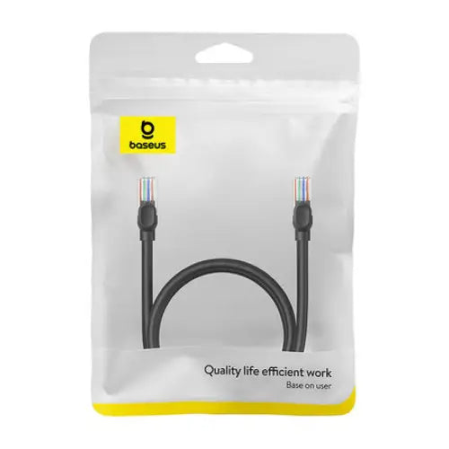 Baseus Ethernet CAT5 1m network cable (black) - Network cables<<<Cables<<<IT Accessories<<<InnproXML&&&Kable