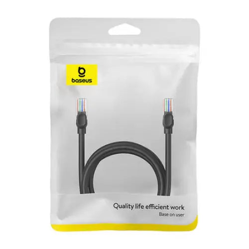 Baseus Ethernet CAT5 2m network cable (black) - Network cables<<<Cables<<<IT Accessories<<<InnproXML