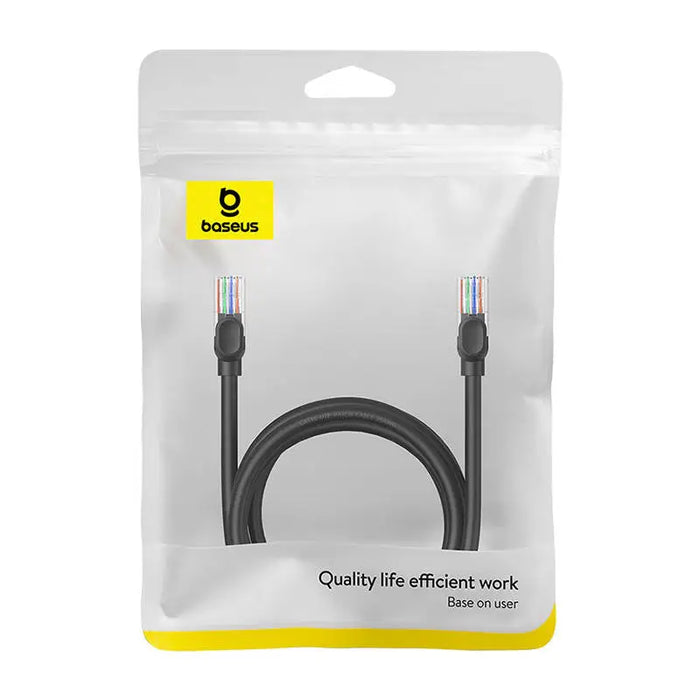 Baseus Ethernet CAT5 2m network cable (black) - Network cables<<<Cables<<<IT Accessories<<<InnproXML