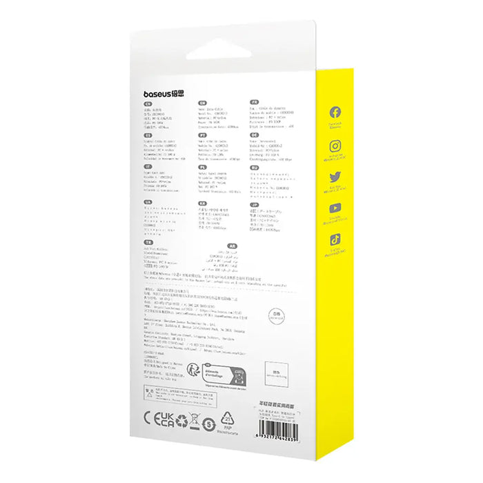Baseus Explorer 100W USB-C - USB-C Cable with Intelligent Temperature Sensor 2m - Blue - Cell phone cables<<<HurtelXML