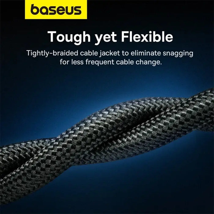 Baseus fast internet cable RJ45 cat.7 10Gbps 1m braided black - Network cables<<<HurtelXML&&&Network