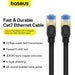 Baseus fast internet cable RJ45 cat.7 10Gbps 1m braided black - Network cables<<<HurtelXML&&&Network