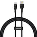 Baseus Flash 2 USB-A / USB-C cable 100W 1 m - black - Cell phone cables<<<HurtelXML&&&USB cablesAKG-KAB<<<GSM