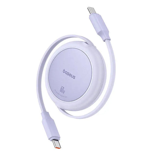 Baseus Free2Pull Mini USB-C to USB-C 60W USB cable 1m (purple) - USB-C to USB-C<<<USB cables<<<GSM
