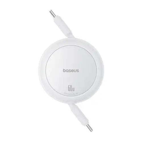 Baseus Free2Pull Mini USB-C to USB-C USB cable 60W 1 (white) - USB-C to USB-C<<<USB cables<<<GSM Accessories<<<InnproXML