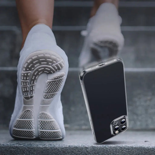 Baseus Frosted Glass Case Cover for iPhone 13 Pro Hard Cover with Gel Frame black (ARWS000401) - Cell phone cases