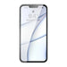 Baseus Frosted Glass Case Cover for iPhone 13 Pro Max Hard Cover with Gel Frame Transparent (ARWS000202) - Cell phone