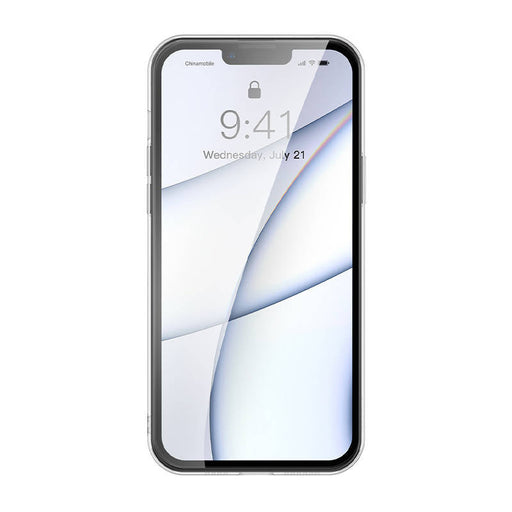 Baseus Frosted Glass Case for iPhone 13 Pro (black) + tempered glass - Protective cases for smartphones<<<Cases<<<GSM