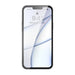 Baseus Frosted Glass Case for iPhone 13 Pro (black) + tempered glass - Protective cases for smartphones<<<Cases<<<GSM