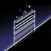 Baseus Full Screen Tempered Glass for iPhone 14 Pro Max with Speaker Cover 0.3mm + Mounting Frame - Cell phone tempered
