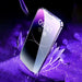 Baseus Full Screen Tempered Glass for iPhone 14 Pro Max with Speaker Cover 0.3mm + Mounting Frame - Cell phone tempered