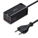 Baseus GaN3 Pro wall charger 2xUSB-C + 2xUSB 100W (black) - mains chargers<<<Chargers<<<GSM