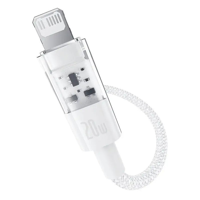Baseus Gem USB-C to iP fast charging cable 1 m 20 W White - USB cablesAKG-KAB<<<GSM accessoriesAKG<<<ActionPL