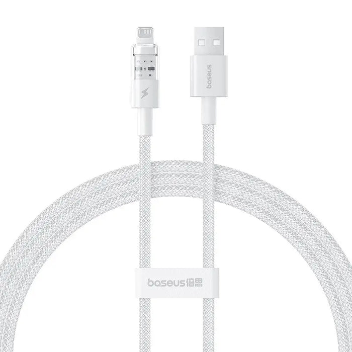 Baseus Gem USB to IP 2.4A fast charging cable 1 m White - USB cablesAKG-KAB<<<GSM accessoriesAKG<<<ActionPL