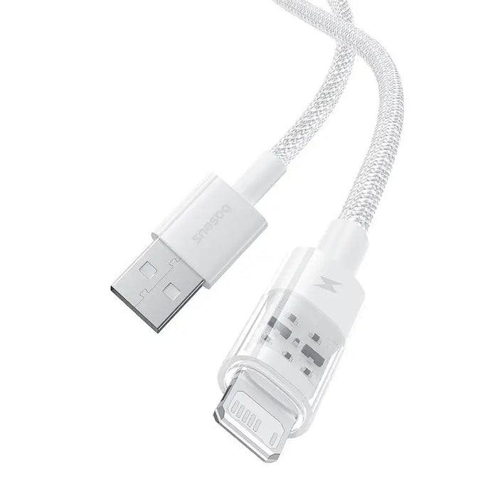 Baseus Gem USB to IP 2.4A fast charging cable 1 m White - USB cablesAKG-KAB<<<GSM accessoriesAKG<<<ActionPL