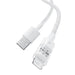 Baseus Gem USB to IP 2.4A fast charging cable 1 m White - USB cablesAKG-KAB<<<GSM accessoriesAKG<<<ActionPL