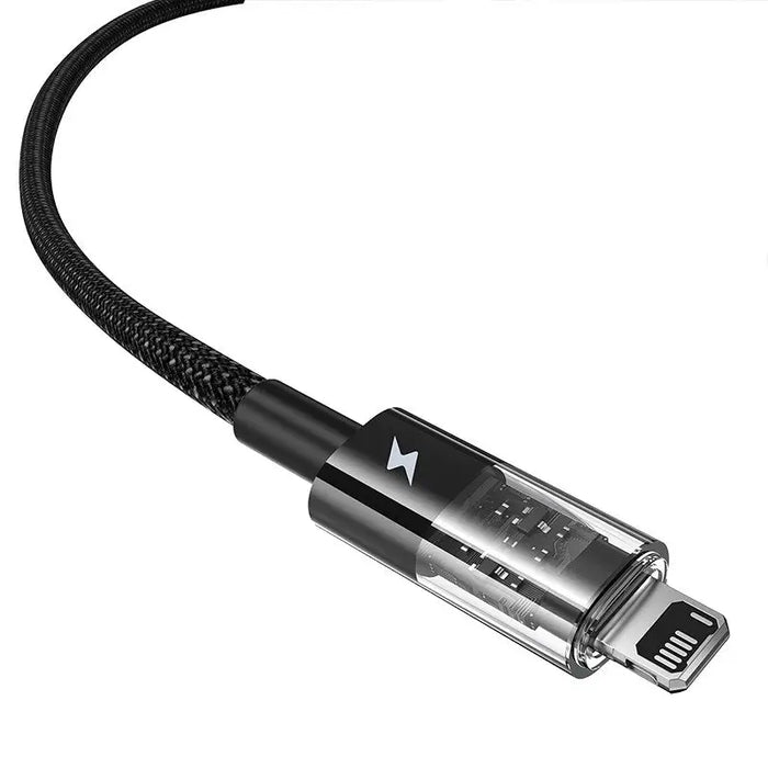 Baseus Gem USB to IP 2.4A fast charging cable 2 m Black - USB cablesAKG-KAB<<<GSM accessoriesAKG<<<ActionPL