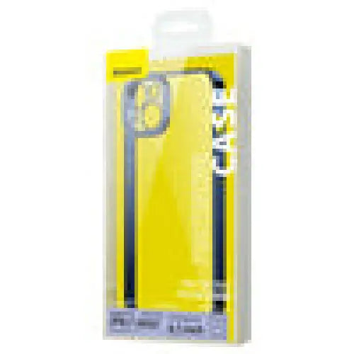 Baseus Glitter Transparent Case and Tempered Glass set for iPhone 14 Plus (blue) - For smartphones<<<Tempered glass