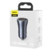 Baseus Golden Contactor Pro car charger 2x USB 40W (gray) - Car chargers<<<Chargers<<<GSM