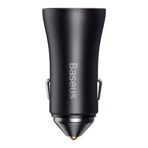 Baseus Golden Contactor Pro car charger 2x USB-C 40W (Dark Gray) - Car chargers<<<Chargers<<<GSM