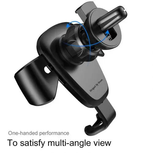 Baseus gravitational grip on the car grid - black - Car mount<<<Accessories<<<Основна<<<DunaXML&&&Phone holders<<<Car