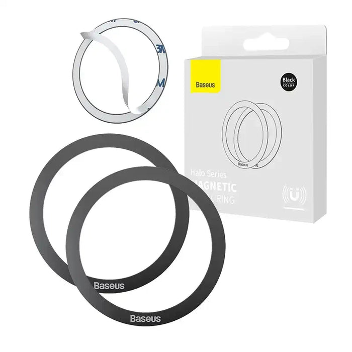 Baseus Halo Magnetic Ring for phones MagSafe (black) - Ring holders<<<GSM Accessories<<<InnproXML&&&Other cell phone