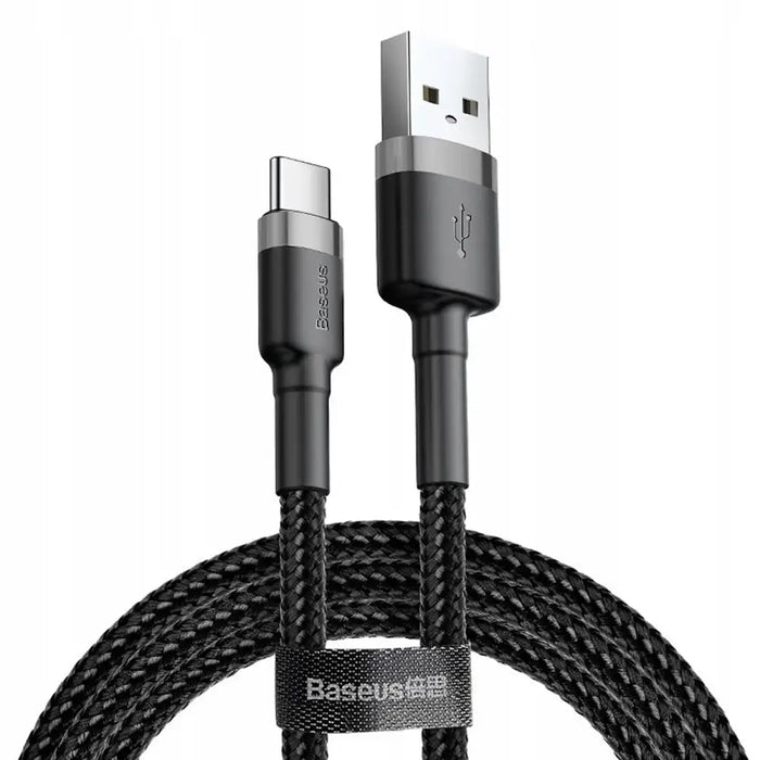 Baseus Halo USB-A - USB-C 2A Cable 3m - Black - Cell phone cables<<<HurtelXML