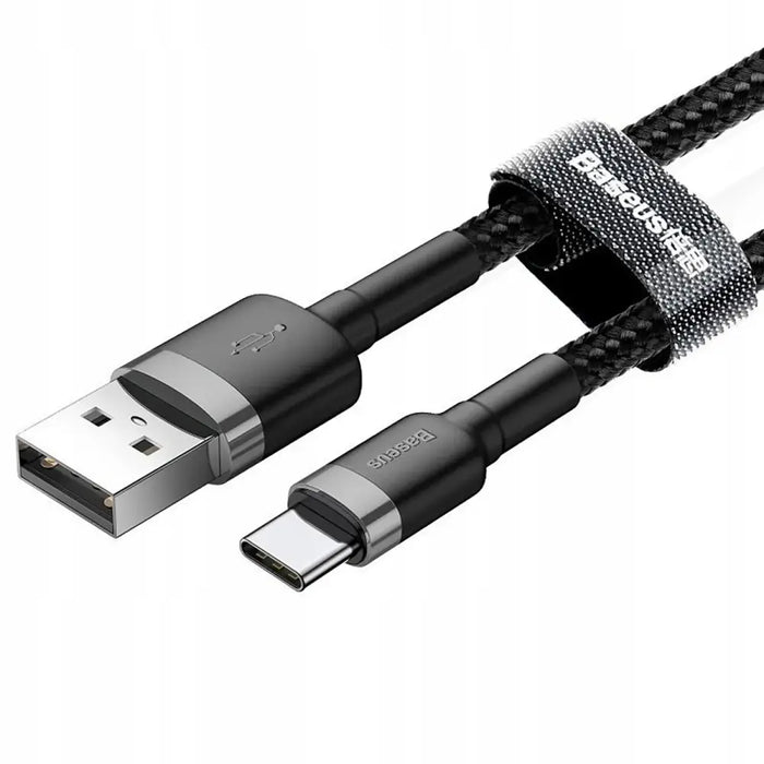 Baseus Halo USB-A - USB-C 2A Cable 3m - Black - Cell phone cables<<<HurtelXML