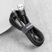 Baseus Halo USB-A - USB-C 2A Cable 3m - Black - Cell phone cables<<<HurtelXML