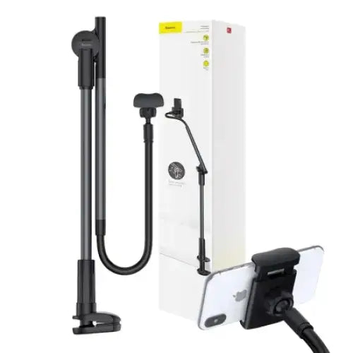 Baseus Handle with clip for smartphone or tablet (gray) - Bases and stands<<<stands<<<tripods<<<Selfie sticks<<<GSM