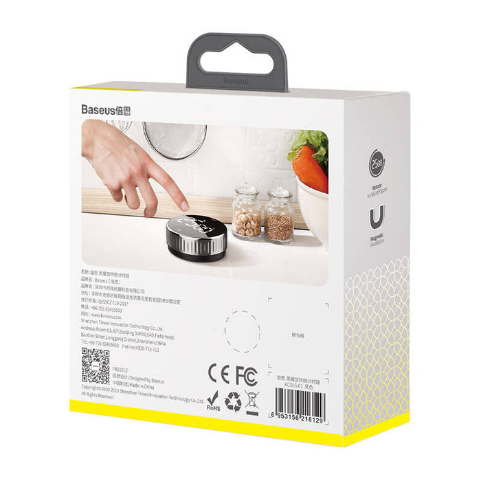 Baseus heyo rotation countdown timer Black - Other<<<Kitchen accessories<<<Small household