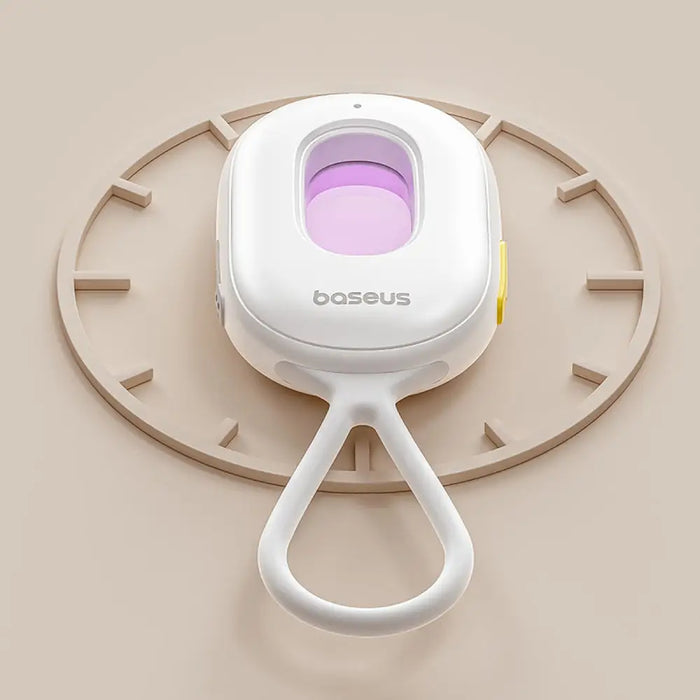 Baseus Heyo Series II Hidden Camera Detector with Alarm and Mini Flashlight + Baseus Simple USB-A - USB-C Cable - White