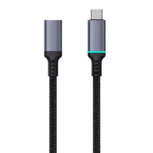 Baseus High Definition extension cable USB-C Male to Female 10Gbps 0,5m (black) - USB cables<<<Cables<<<IT