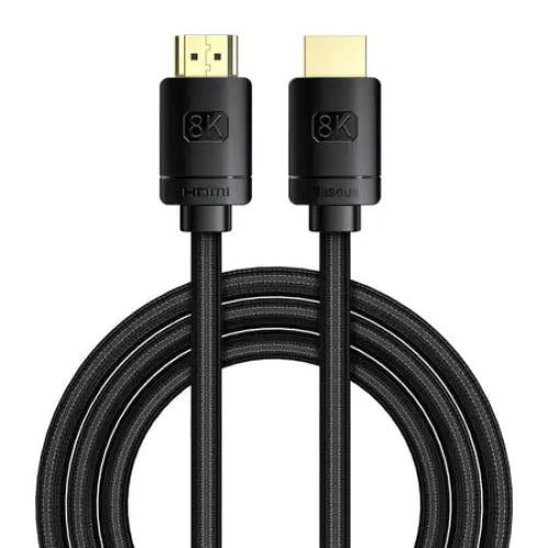 Baseus High Definition Series HDMI 2.1 cable 8K 60Hz 3D HDR 48Gbps 3m (black) - Video cables<<<Cables<<<IT