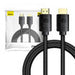 Baseus High Definition Series HDMI 2.1 cable 8K 60Hz 3D HDR 48Gbps 3m (black) - Video cables<<<Cables<<<IT