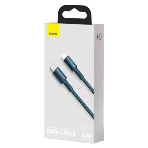 Baseus High Density Braided Cable Type-C to Lightning PD 20W 1m (blue) - USB-C to Lightning<<<USB cables<<<GSM