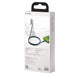 Baseus High Density Braided Cable Type-C to Lightning PD 20W 1m (blue) - USB-C to Lightning<<<USB cables<<<GSM