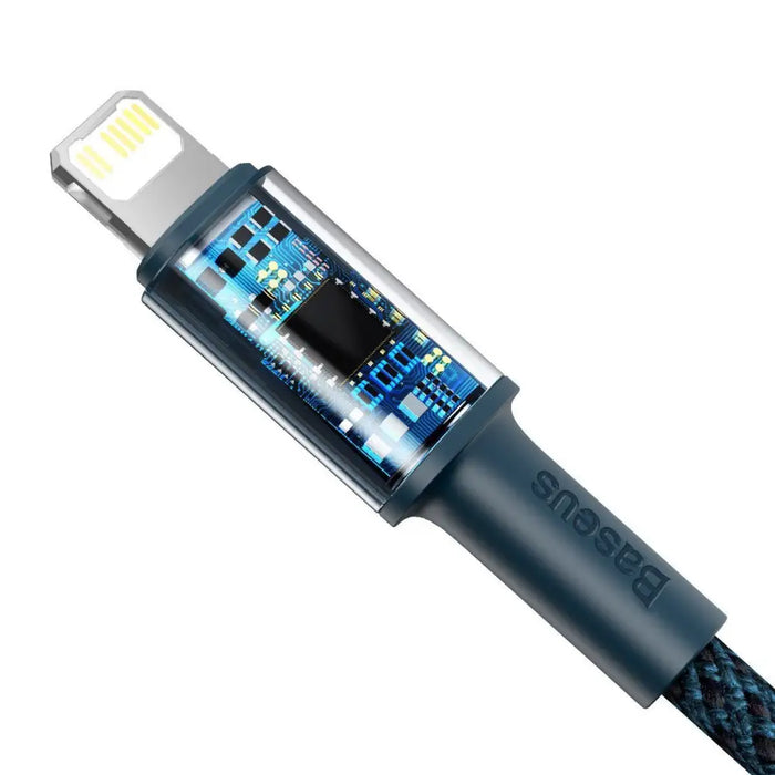 Baseus High Density Braided Cable Type-C to Lightning PD 20W 1m (blue) - USB-C to Lightning<<<USB cables<<<GSM