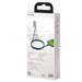 Baseus High Density Braided Cable Type-C to Lightning PD 20W 2m (blue) - USB-C to Lightning<<<USB cables<<<GSM