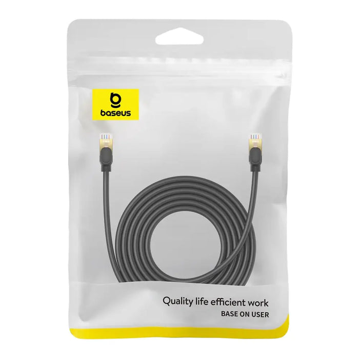 Baseus High Speed Cat 8 40 Gb/s Ethernet cable 5 m - black - Network cables<<<HurtelXML