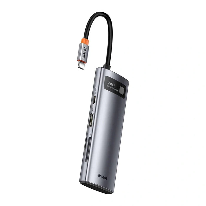 Baseus Hub Adapter 7in1 USB-C to 2x USB 3.0 + HDMI + USB-C PD - Hubs<<<IT Accessories<<<InnproXML&&&USB