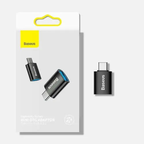Baseus Ingenuity USB-C to USB-A adapter OTG (blue) - Converter<<<Accessories<<<Основна<<<DunaXML&&&Adapters connectors