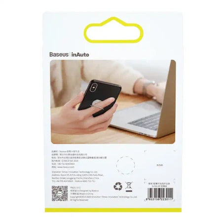 Baseus Invisible Ring holder for smartphones (silver) - Ring holders<<<GSM Accessories<<<InnproXML&&&Cell phone