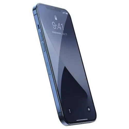 Baseus iPhone 12 mini 0.25 mm Full-screen full-glass Tempered Glass (2pcs) Black (SGAPIPH54N-KC01) - iPhone 12