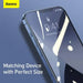 Baseus iPhone 12 mini 0.25 mm Full-screen full-glass Tempered Glass (2pcs) Black (SGAPIPH54N-KC01) - iPhone 12